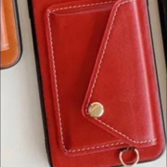 iPhone 12 Pro Leather Case with Card Slot - Picture 3 of 4